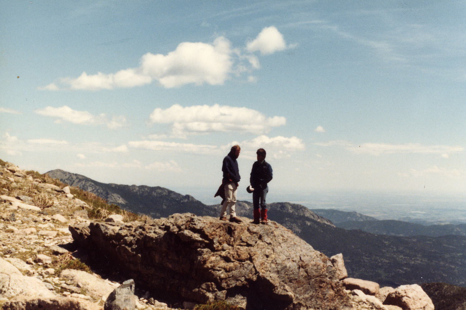 Jack and Bill in the High Peaks